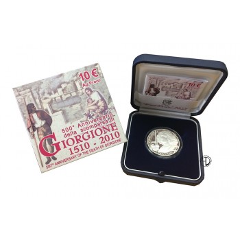 Italia - 2010 - 10€ Giorgione PROOF