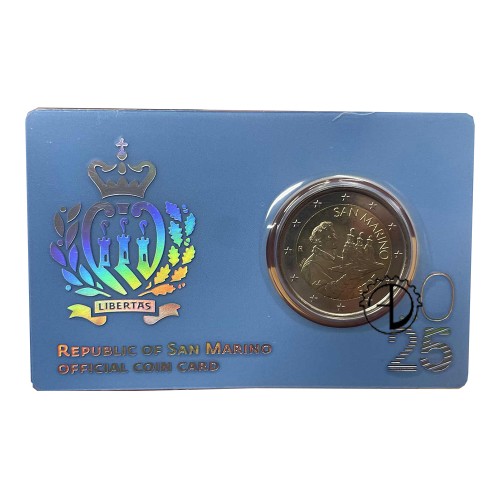 San Marino - 2025 - 2€ CoinCard Stemma