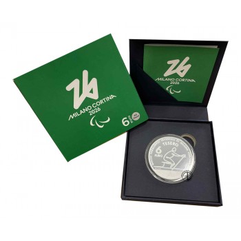 Italia - 2025 - 6€ Paraolimpiadi Tesero