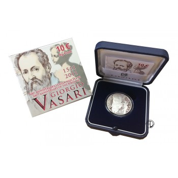 Italia - 2011 - 10€ Vasari PROOF