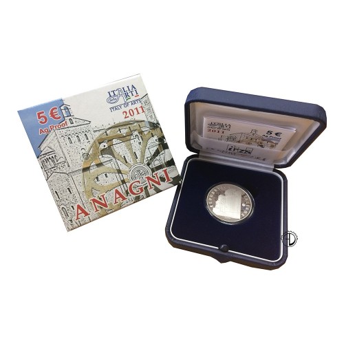 Italia - 2011 - 5€ Anagni PROOF