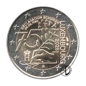 Lussemburgo - 2025 - 2€ Dichiarazione Schuman