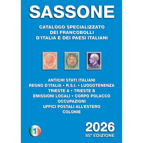 Catalogo Sassone 2026 - N°1