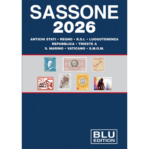 Catalogo Sassone 2026 - Ed. BLU