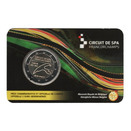 Belgio - 2025 - 2€ Circuito di Spa...